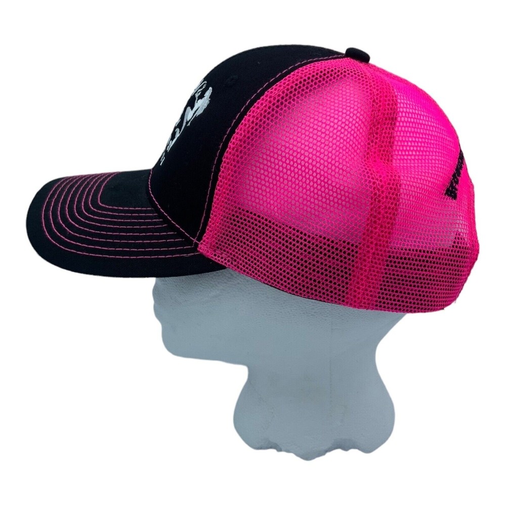 Paramount Apparel Snapback Hat FISH’N CHICKS Charters Key West Florida Pink - Picture 2 of 7